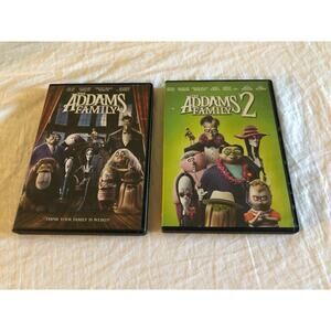 Addams Family 1 & 2 animated movie dvd